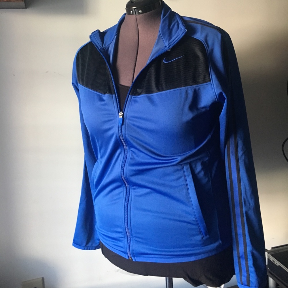 Nike royal blue size m jacket